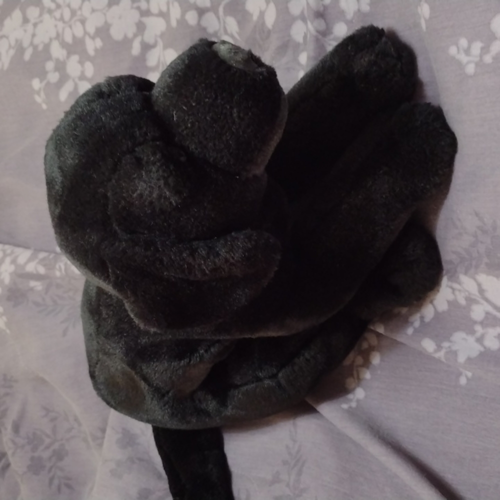 Beanie Babies Large Black Puppy Plushie